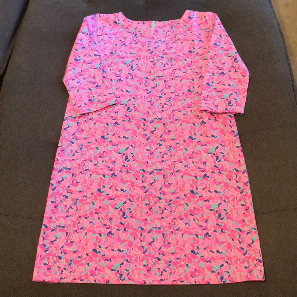 Vineyard Vines Whale Swirl Dress (Girl L 14)